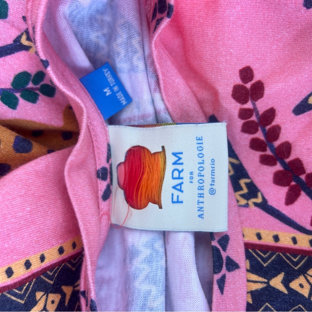 Farm Rio x Anthropologie Shift Tunic Dress Jungle print - Picture 6 of 7